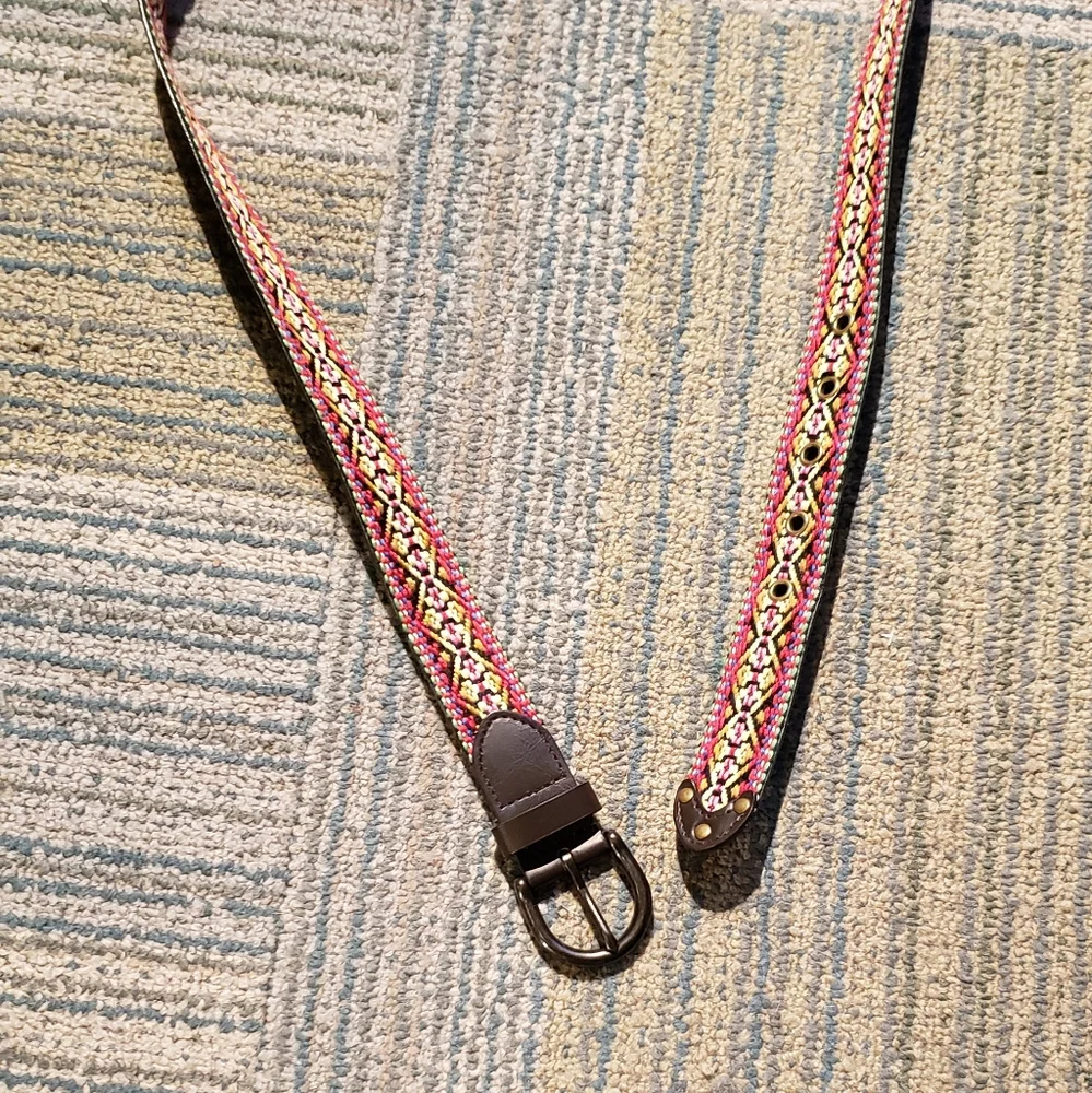 Target Plus Size Womes Western Red And Yellow Style Belt 40 